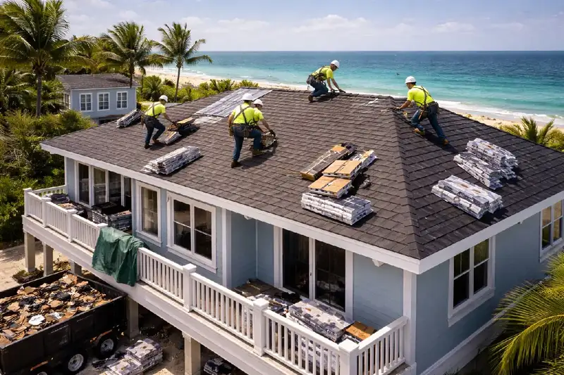 Wood Shake Roof Installation service photo