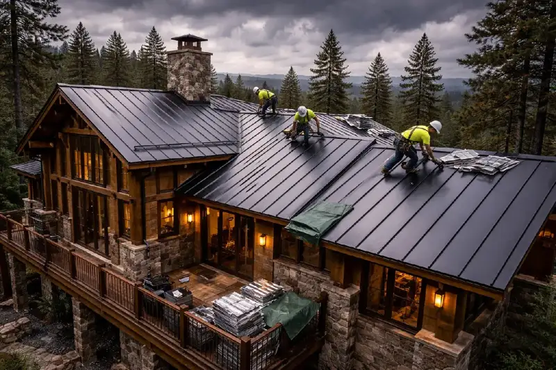 Metal Roof Installation service photo