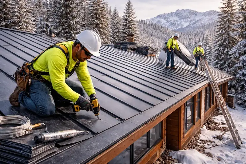 Metal Roof Installation service photo