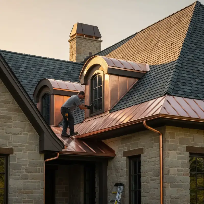 Metal Roof Installation service photo