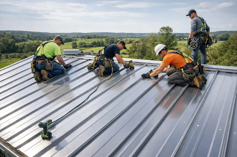 Metal Roof Installation service photo